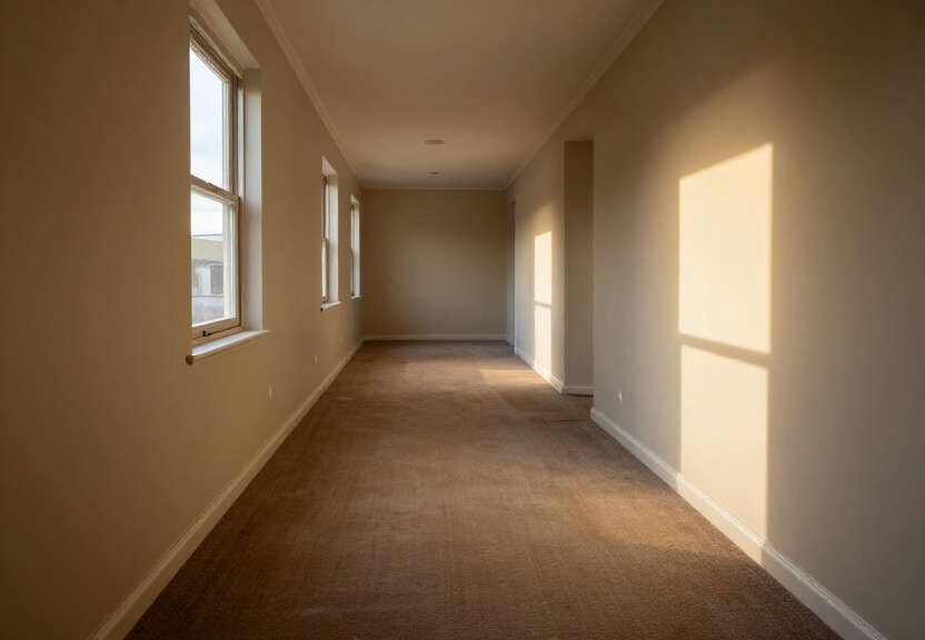 Same living room after odour removal, fresh and clean